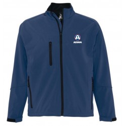 Navy jacket for men with zip Relax AIXAM